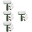 4 Sets Lint Roller For Pet Hair With Refill 9