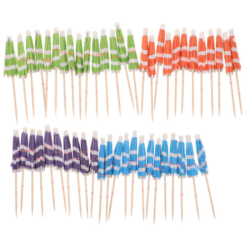 250 Pcs Umbrella Cocktail Picks For Drinks 2