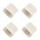 4Pcs Heavy Duty Rectangle Paper Cake Boards Tray 5