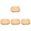 200 Pcs Non Stick Disposable Khaki Baking Papers 3