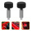 4 Pcs M6 Knurled Handle Spring Plunger Stainless Steel Retractable Pin 11