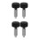 4 Pcs M6 Knurled Handle Spring Plunger Stainless Steel Retractable Pin 9