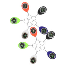 20 Pcs Mini Keychain Compass For Hiking Camping Hunting Climbing Outdoors