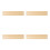 16 Pcs Double Sided Bamboo Drafting Ruler With Centimeters And Inches 10