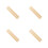 16 Pcs Double Sided Bamboo Drafting Ruler With Centimeters And Inches 9