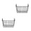 2Pcs Reusable Bedside Hanging Basket Shelf Organizer Storage 9