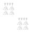 8 Sets Acrylic Corner Braces For Jewelry Box Protection 5