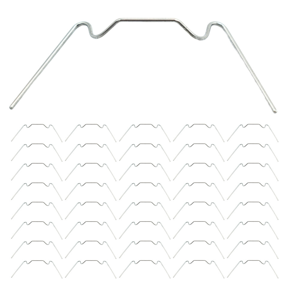 Photos - Other for Repair 150Pcs Greenhouse Glazing Clips Iron W Type Wire Clamp For Glass Panes