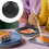 2 Pcs Decorative Bowl For Cold Side Desserts (Black) 11