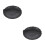 2 Pcs Decorative Bowl For Cold Side Desserts (Black) 8