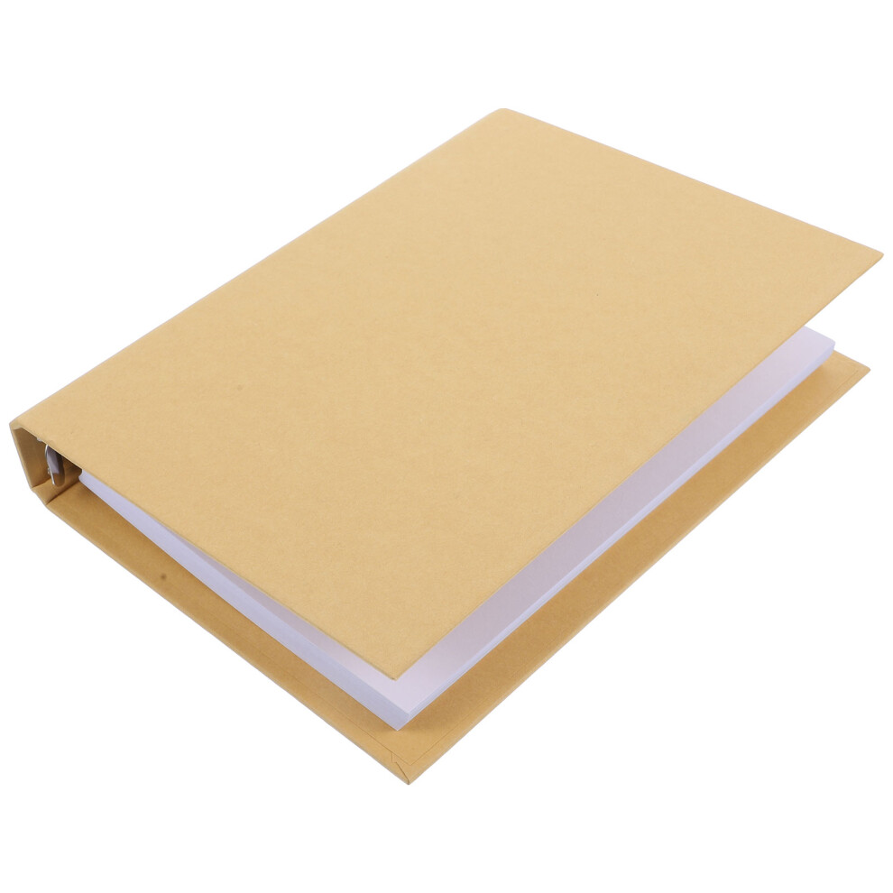 2 Sets Blank Loose Leaf Notepad Vintage Sketch Book Portable-image-OPC-PKYQCD9-NEW