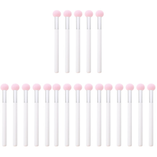 20 Pcs Comfortable Powder Makeup Applicators Sponge Brushes 1