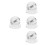 4Pcs Lightweight Transparent Billiards Cue Ball With Hole For Training 7