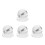 4Pcs Lightweight Transparent Billiards Cue Ball With Hole For Training 10
