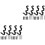 8 Pcs Extendable Heavy Duty Adjustable Curtain Rod Brackets 5
