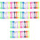 60 Pcs Dumbbell Shaped Ear Studs Ear Drop Accessories 3