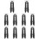 10 Pcs Sectional Couch Connector Furniture Joint Snap Sofa Accessory 9