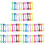 60 Pcs Dumbbell Shaped Ear Studs Ear Drop Accessories 2