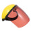 2 Pcs Working Face Cover Head Mounted Safety Screen For Welding 3