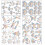 24 Sheets Bird Anti-Collision Window Decals Rainbow Stickers 3