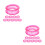 20 Pcs Silicone Finger Protector Rings For Grooming Shears Scissors Pink 5