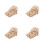 4 Rolls Crochet Yarn Polyester Wool for Knitting 2