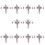 10 Pcs Weaving Machine Tensioning Drawing Yarn Expander 8
