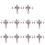 10 Pcs Weaving Machine Tensioning Drawing Yarn Expander 6