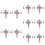 10 Pcs Weaving Machine Tensioning Drawing Yarn Expander 10