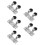 10 Pcs Frameless Soft Close Cabinet Hinges For Kitchen Door 6