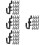 120 Pcs Garage Pegboard Hooks For Hanging Tools 9