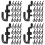 120 Pcs Garage Pegboard Hooks For Hanging Tools 7