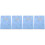 4Pcs Portable Student Planner Notebook Household Organizer Home Supply 6