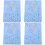 4Pcs Portable Student Planner Notebook Household Organizer Home Supply 7