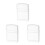 6 Pcs Transparent Plastic Lighter Cases For Kerosene 8