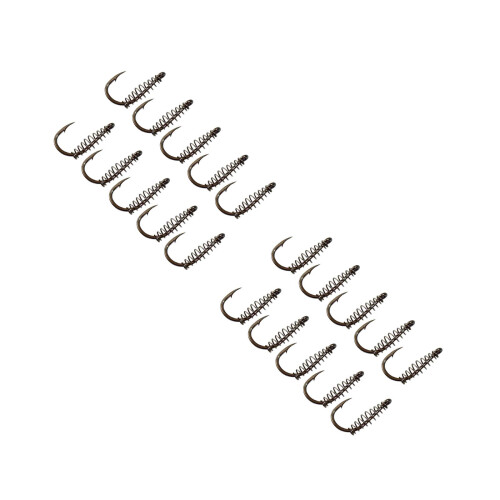 60Pièces Crochets De Extérieur Durable En Acier Carbone Argent 2