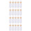 20 Pcs Refillable Perfume Bottles Spray 20ml Essence Containers 8