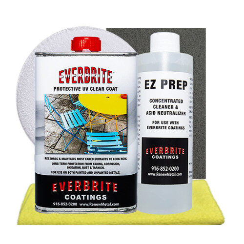 Everbrite Starter Kit 16 Oz Clear  Protective Coating for Metal 2