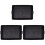 3Pcs Root Control Flower Pot Tray Plastic With Handle For Succulents 4