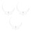 3Pcs Hairdressing Scissor Rack Versatile Multi-Function Holder 4
