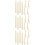 24 Pcs Plastic Bone Folder For Paper Crafts And Bookbinding 10