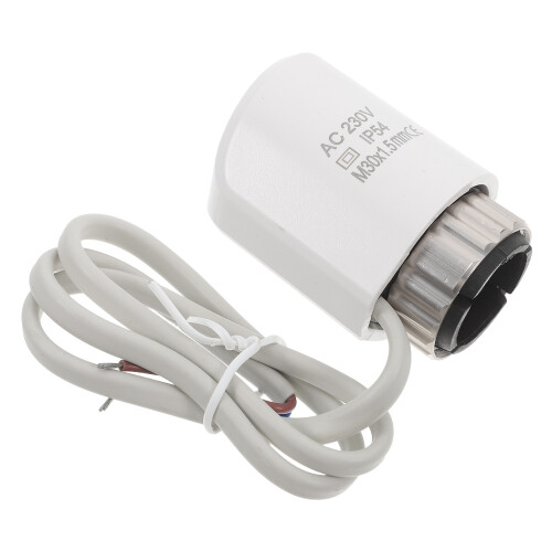 2Pcs Electric Heating Actuator Valve Control Head For Central Heating