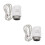 2Pcs Electric Heating Actuator Valve Control Head For Central Heating 7