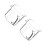 2Pcs Household Cream Pitcher Multi-Function Transparent Milk Cup 3