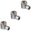 3Pcs Grease Fitting Hydraulic Button Head Cap Secure Connection 7