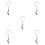 5Pcs Adjustable Flask Ring Holder With Funnel Support And Beaker Clamp 8