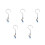 5Pcs Adjustable Flask Ring Holder With Funnel Support And Beaker Clamp 6