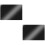 2 Pcs Computer Screen Privacy Protector Ultra-Thin Black 7