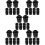 50 Pcs Non-Slip Rubber Bass Drum Sleeve Practical Drum Accessory 10