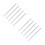 10 Pcs Stainless Steel Bracelet Blanks For Diy Making 10